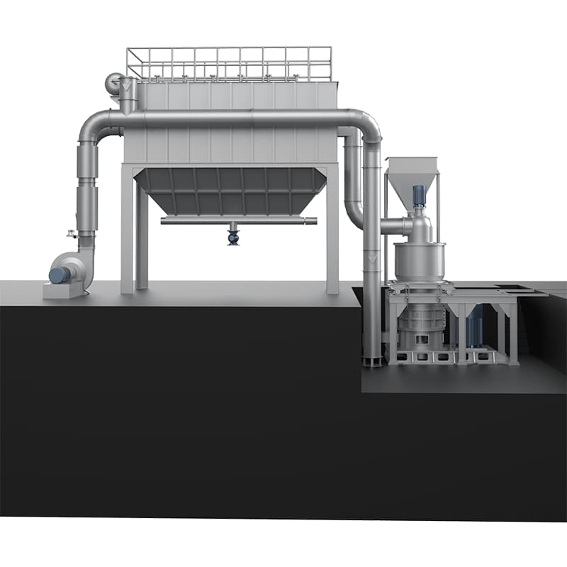 CRH3000X環(huán)輥磨粉機(jī)